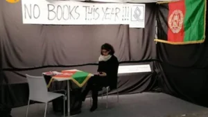 طالبان السبب.. الجناح الأفغاني المشارك في معرض فرانكفورت للكتاب 2021 خال من الكتب