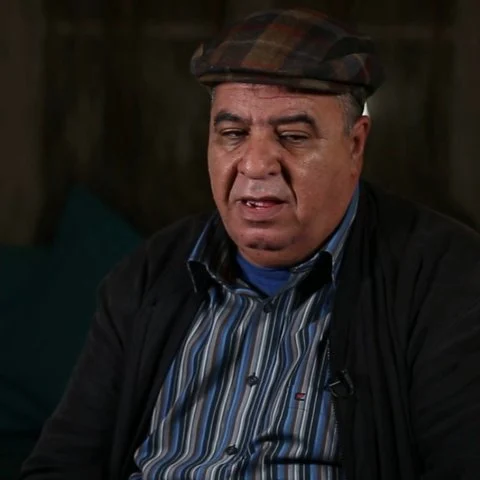 Chokri Smaoui pendant l'enregistrement de son témoignage